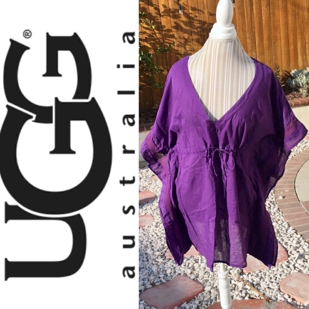 UGG purple swimsuit coverup 
